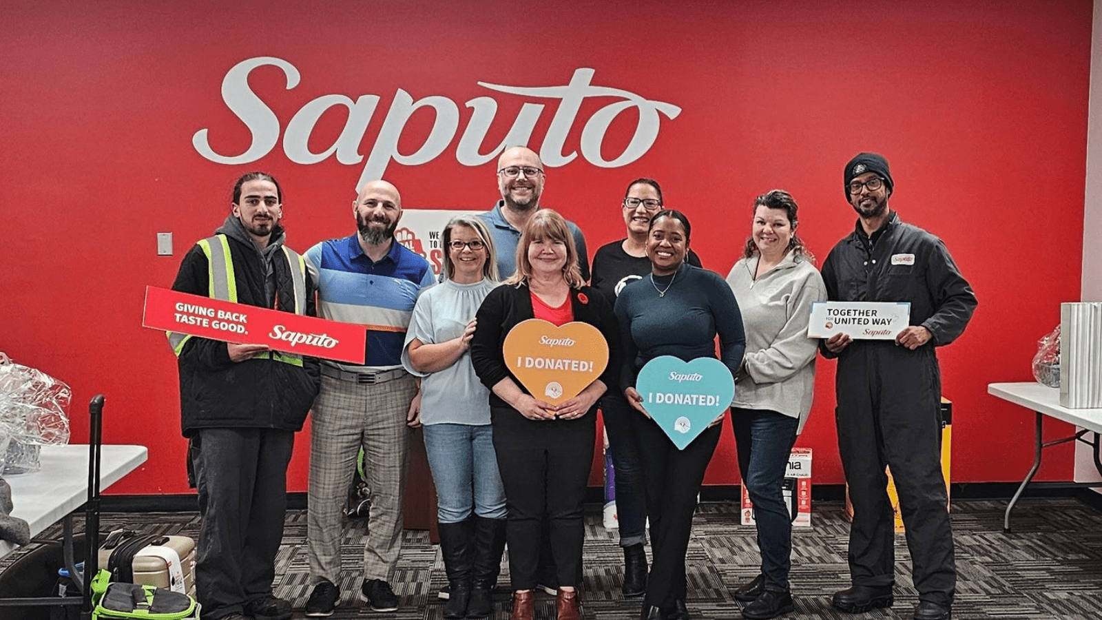 Thumbnail for Saputo raises US$640,000 to support United Way Canada initiatives
